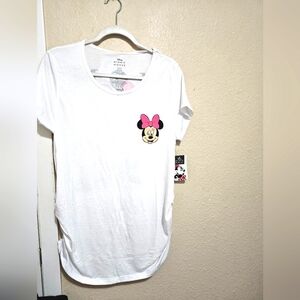 Disney Minnie Mouse White T-Shirt for.